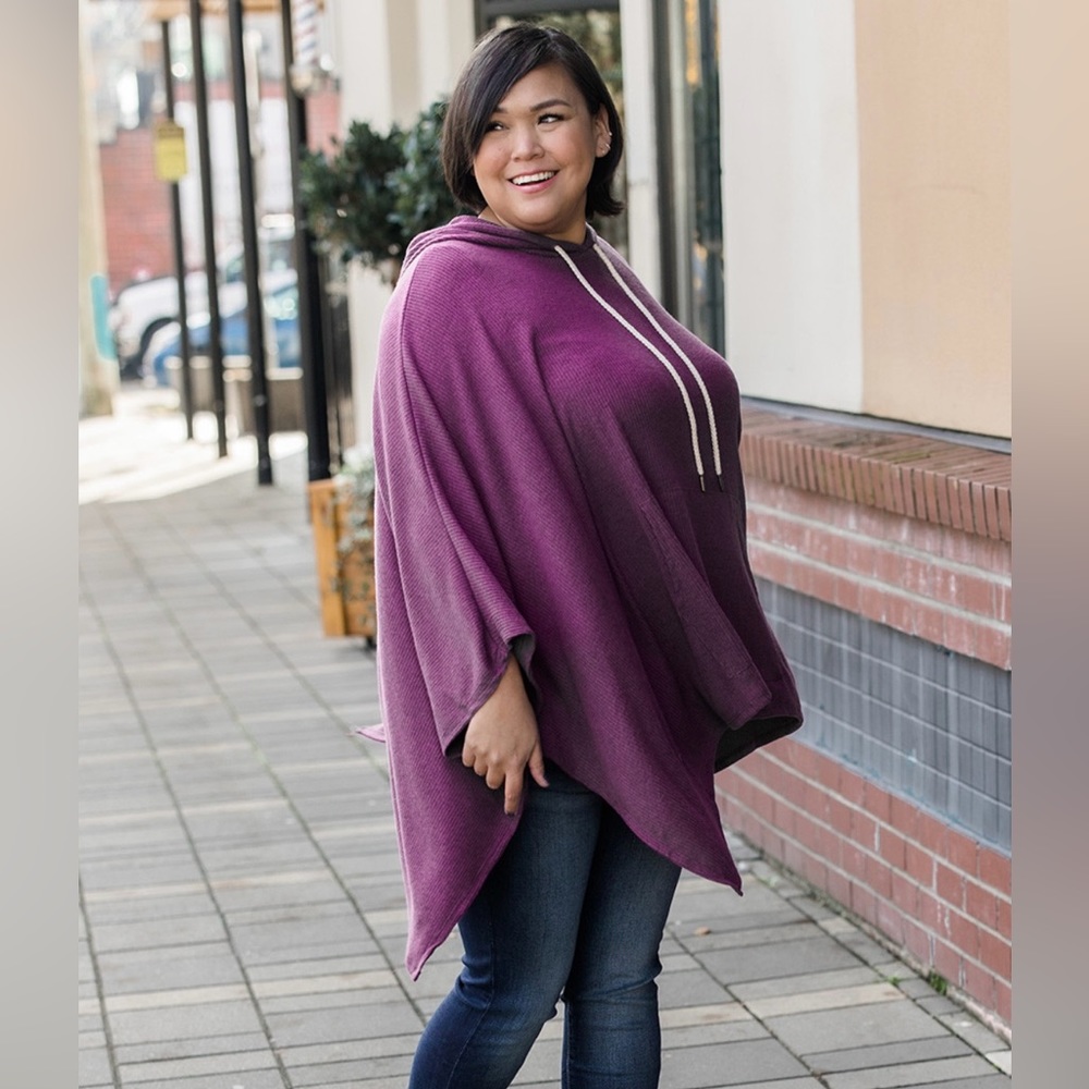 Pull over shawl